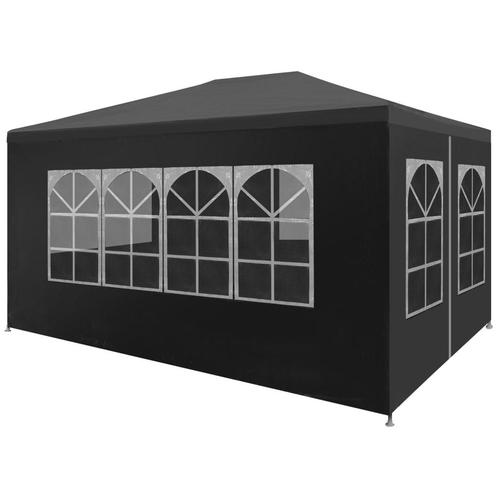 Partytent 3x4 m antraciet (3x4 meter, Goedkope Partytent), Tuin en Terras, Partytenten, Partytent, Nieuw, 2 meter of meer, Verzenden