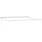 Witte Markies 4x3 meter Metaal - Zonnescherm Topdeal | Re..., Ophalen of Verzenden, Nieuw, 450 cm of meer, Knikarmscherm