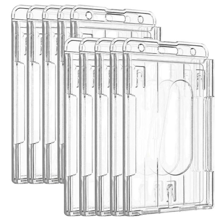 Fako Bijoux - 10x Plastic Pashouder - Kaarthouder PC, Verzamelen, Sleutelhangers, Verzenden