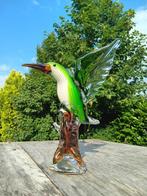 sculptuur, hummingbird - 30 cm - handmade glas
