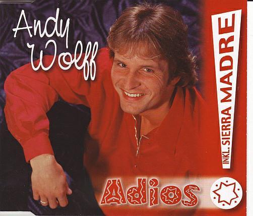 cd single - Andy Wolff - Adios, Cd's en Dvd's, Cd Singles, Zo goed als nieuw, Verzenden