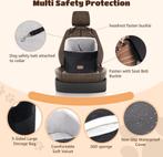 Hondenmand auto - Autostoel hond - 50x50x40cm - Zwart - Nobl, Verzenden, Zo goed als nieuw