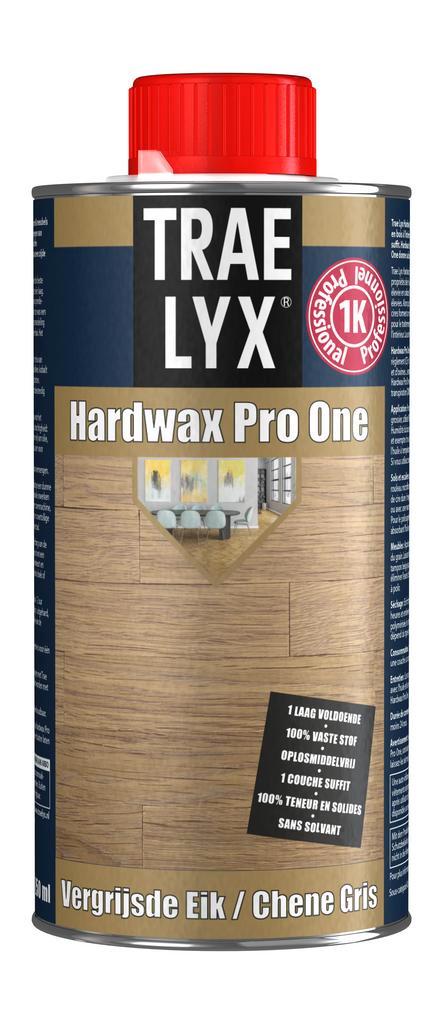 Trae lyx hardwax pro one 250 ml, vergrijsde eik, Doe-het-zelf en Verbouw, Verf, Beits en Lak, Nieuw, Verzenden