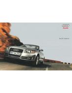 2006 AUDI A4 CABRIOLET BROCHURE SPAANS, Nieuw, Audi, Author