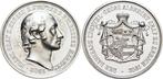Verzilverte brons medaille 1902 Erbach Georg Albrecht 188..., Postzegels en Munten, Penningen en Medailles, Verzenden