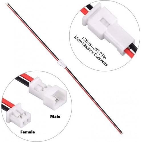 JST 1.25 connector wire kabel 10 st, Huis en Inrichting, Banken | Complete zithoeken, Verzenden