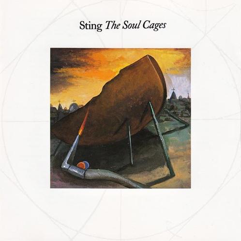 cd - Sting - The Soul Cages, Cd's en Dvd's, Cd's | Rock, Zo goed als nieuw, Verzenden