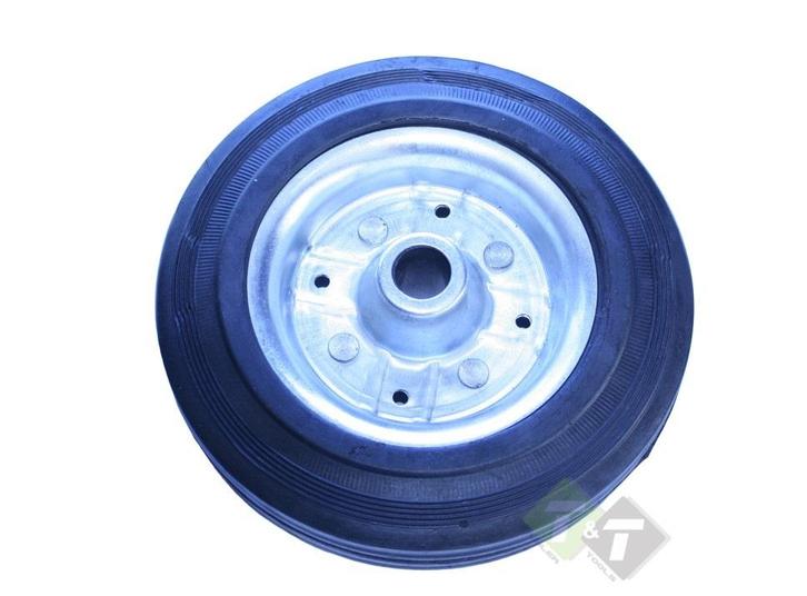 Wiel Met Stalen Velg Voor Neuswiel, 20mm Asdiameter, 200mm D, Auto diversen, Aanhangwagen-onderdelen, Nieuw, Ophalen of Verzenden