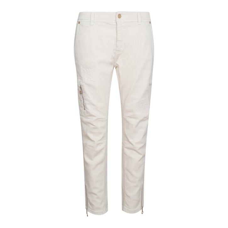 MAC • Rich Cargo denim jeans beige • 36, Kleding | Dames, Spijkerbroeken en Jeans, Nieuw, Verzenden