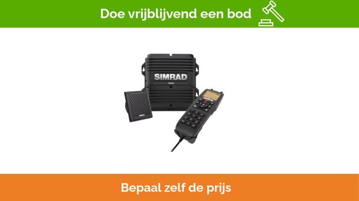 Bieden: Simrad RS90S Black Box VHF System with, Watersport en Boten, Navigatiemiddelen en Scheepselektronica, Nieuw, Ophalen of Verzenden