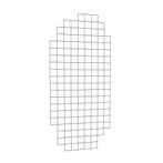 Italiaans design Wire Mesh display 2000 x 900 mm Zwart -, Zakelijke goederen, Kantoor en Winkelinrichting | Winkel en Inventaris
