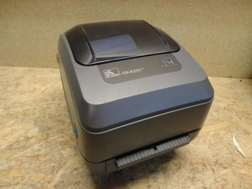 Zebra GK420T Thermal Transfer Barcode Label Printer - LAN +, Computers en Software, Printers, Gebruikt, Ophalen of Verzenden