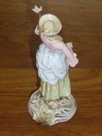 Triebner, Ens & Co, Rudolstadt - Beeld, Dame mit Hut - 14 cm, Antiek en Kunst, Antiek | Glas en Kristal