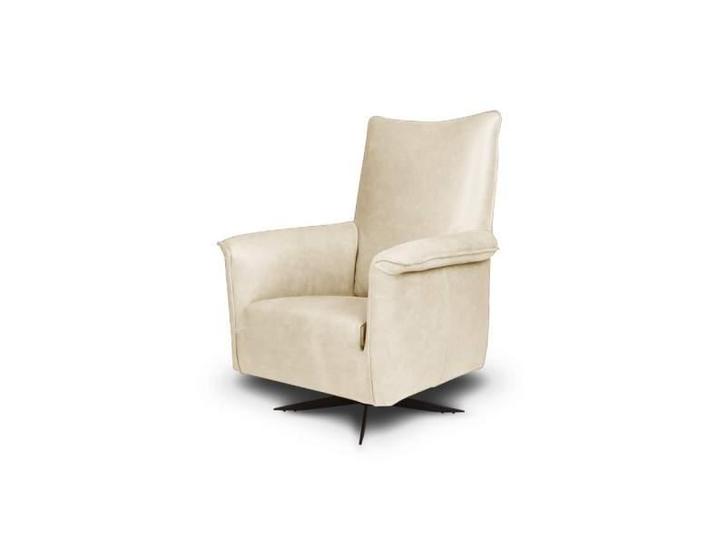 Fauteuil Viola - fauteuils - Creme, Huis en Inrichting, Stoelen, Nieuw, Leer