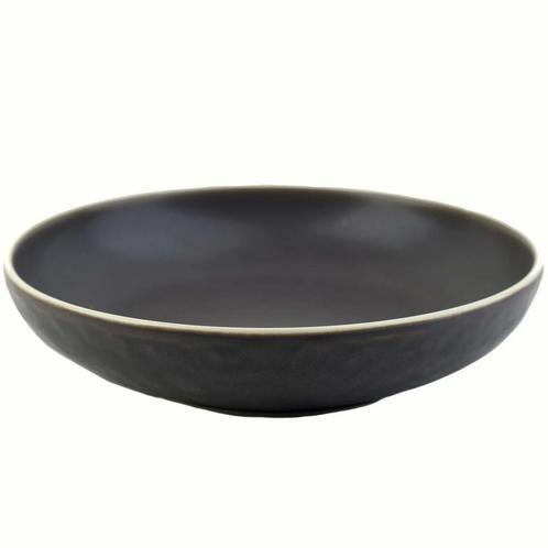 Diepe Borden | EDGE | Keramiek | Zwart | 6 Stuks |, Zakelijke goederen, Horeca | Keukenapparatuur, Nieuw in verpakking, Verzenden