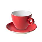 GGM Gastro | (12 stuks) BART COLOUR CAFE - Cappuccino |, Verzenden, Nieuw, Effen, Kop(pen) en/of Schotel(s)