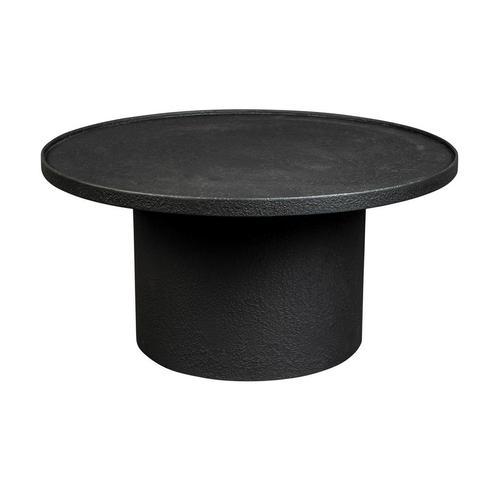 *WOONWINKEL* Dutchbone Winston Ronde Salontafel Mat Zwart, Huis en Inrichting, Tafels | Salontafels, Nieuw, Verzenden