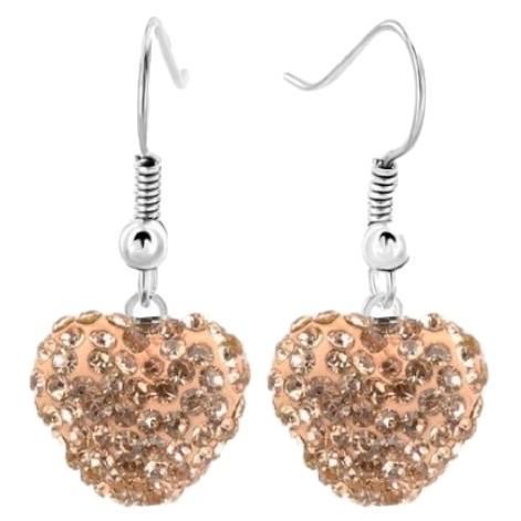 Fako Bijoux® - Oorbellen - Disco Dots - Hanger - Hart -, Sieraden, Tassen en Uiterlijk, Oorbellen, Verzenden