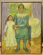 Europese school (XX) - Femme en bleu - NO RESERVE