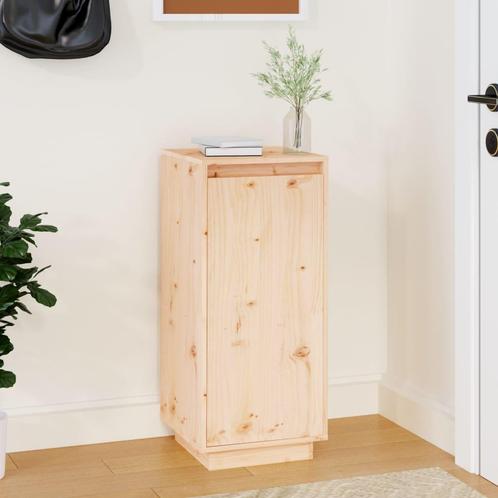 vidaXL Schoenenkast 35x35x80 cm massief grenenhout, Huis en Inrichting, Kasten | Schoenenrekken, Nieuw, Verzenden