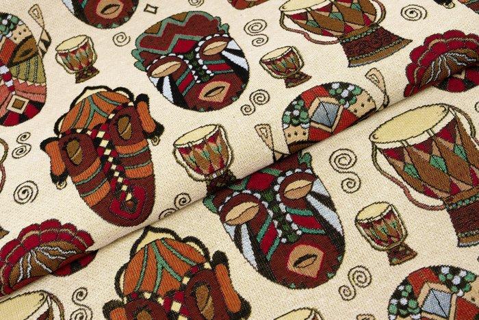 Elegante gobelinstof van 5,00 x 1,40 meter met patronen van, Antiek en Kunst, Antiek | Kleden en Textiel