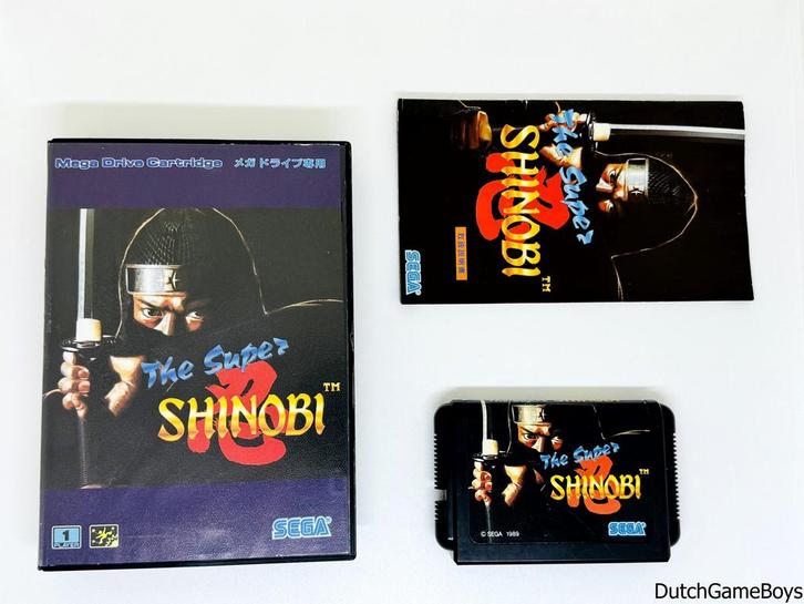 Sega Megadrive - The Super Shinobi - Japan, Spelcomputers en Games, Games | Sega, Gebruikt, Verzenden
