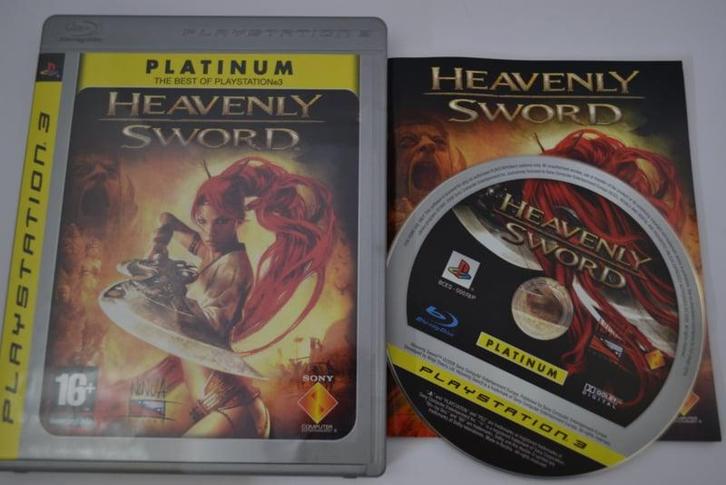 Heavenly Sword - Platinum (PS3), Spelcomputers en Games, Games | Sony PlayStation 3, 1 speler, Zo goed als nieuw, Verzenden