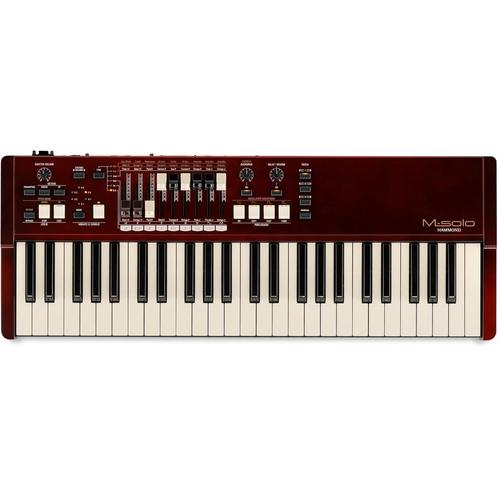 Hammond M-solo Burgundy drawbar orgel/synth, Muziek en Instrumenten, Keyboards, Verzenden