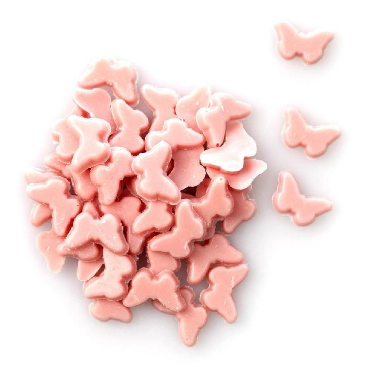 Dobla Chocolade Sprinkles Vlinders Roze (1 kilo)**, Hobby en Vrije tijd, Taarten en Cupcakes maken, Nieuw, Verzenden