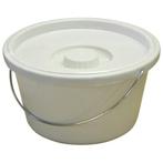Toiletemmer met deksel postoel / commodestoel, Diversen, Verpleegmiddelen, Ophalen of Verzenden, Nieuw