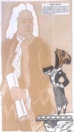 Spotprent over goedgekeurde oratoria in Nazi-Duitsland, Verzenden