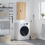 vidaXL Wandkast 34,5x34x90 cm bewerkt hout sonoma, Minder dan 50 cm, Verzenden, Nieuw, Minder dan 100 cm