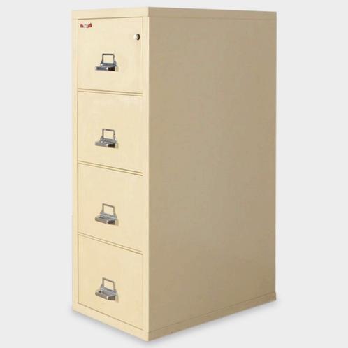 Fireking dossierkast, crème, 134 x 53 cm, incl. 4 laden, Huis en Inrichting, Kasten | Roldeurkasten en Archiefkasten, Ophalen of Verzenden