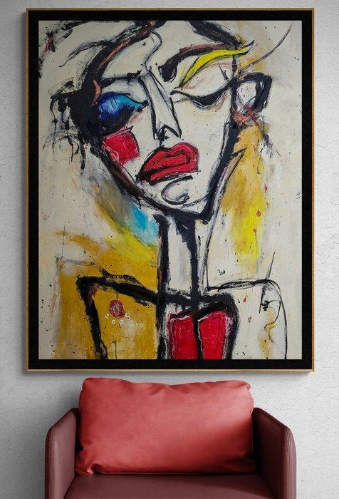 Arvydas Gaiciunas (Retne) - Lo N-67 (XL) Abstract, Antiek en Kunst, Kunst | Schilderijen | Modern