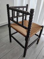 Stoel - Hout, Rattan - Bobbin hoekstoel, Antiek en Kunst