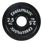 Crossmaxx® Calibrated plate - 2.5 kg - Zwart - Bumperplate, Nieuw, Verzenden