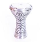 Darbuka Egyptisch model, Silver Washed Ø 22 cm, Sazist, Muziek en Instrumenten, Percussie, Verzenden, Nieuw, Trommel