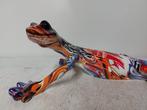 Beeld, street Art salamander 58 cm long - 21 cm - polyresin