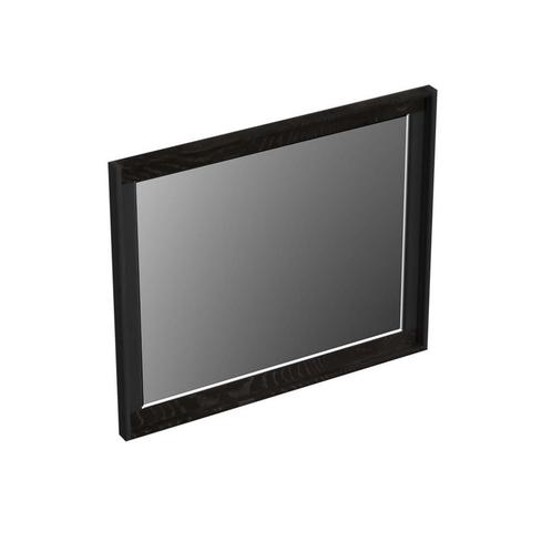 Spiegel Forzalaqua Reno 59.5x2x50 Cm Eiken Black Oiled, Doe-het-zelf en Verbouw, Sanitair, Bad, Nieuw, Ophalen of Verzenden