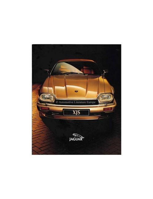1993 JAGUAR XJS BROCHURE NEDERLANDS, Boeken, Auto's | Folders en Tijdschriften