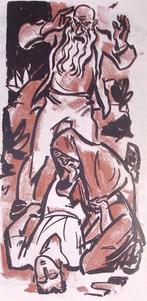 Spotprent over de Arabisch-Palestijnse opstand in 1936, Antiek en Kunst, Kunst | Litho's en Zeefdrukken, Verzenden