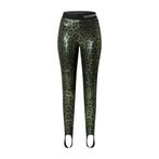 MAC • groene legging met leo print • 36, Kleding | Dames, Verzenden, MAC, Nieuw, Maat 36 (S)