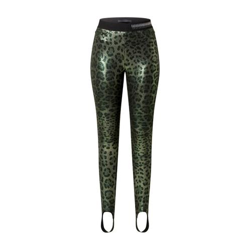 MAC • groene legging met leo print • 36, Kleding | Dames, Broeken en Pantalons, Groen, Nieuw, Maat 36 (S), Verzenden