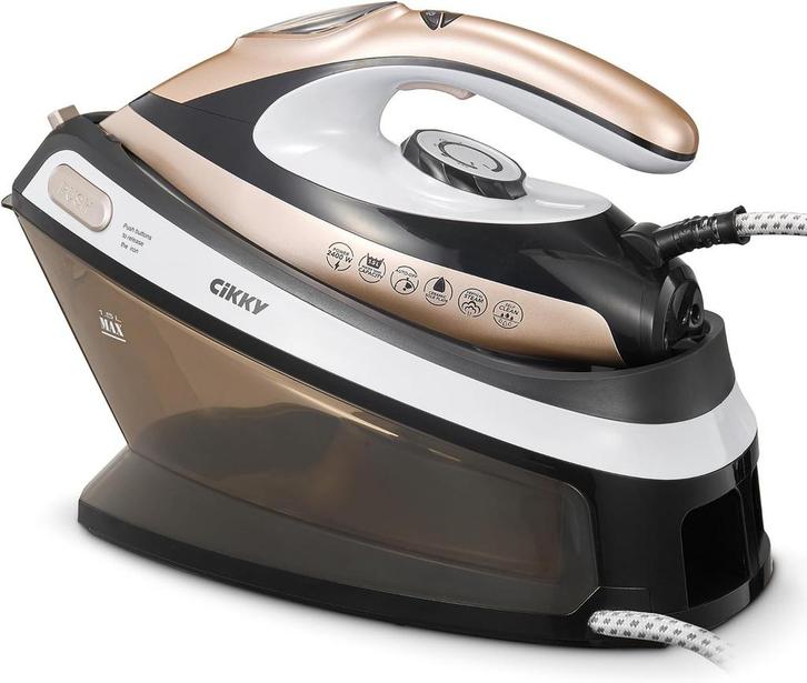 Stoomstrijkijzer met stoomgenerator - Met station - 2400W -, Kleding | Dames, Overige Dameskleding, Nieuw, Verzenden