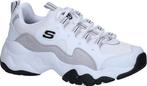 Skechers DLites 3.0 Zenway Dames - 36 - Sneakers - Wit, Nieuw, Verzenden