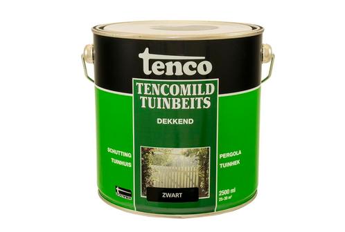 Tenco tencomild tuinbeits dekkend 2,5 liter, zwart, bus, Doe-het-zelf en Verbouw, Verf, Beits en Lak, Nieuw, Verzenden