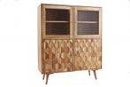 Massief houten dressoir MYSTIC LIVING 140cm naturel acacia, Nieuw, Ophalen of Verzenden