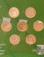 Rwanda. 10 Amafranga Set di 7 monete in oro, dedicate alla