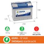 Varta Blue Dynamic D24 Accu Incl. 1 Jaar Extra Garantie, Auto-onderdelen, Accu's en Toebehoren, Nieuw, Verzenden
