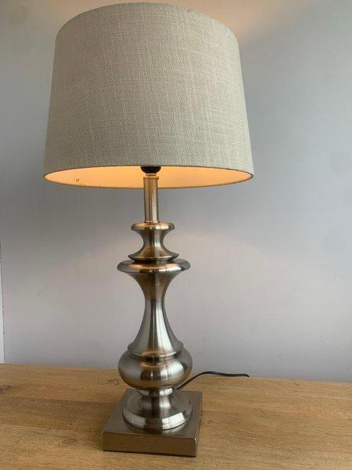 Tafellamp (14) - XL Baluster tafellamp - Staal -, Antiek en Kunst, Curiosa en Brocante